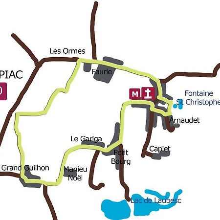 Domaine Capiet Bed & Breakfast Courpiac Luaran gambar